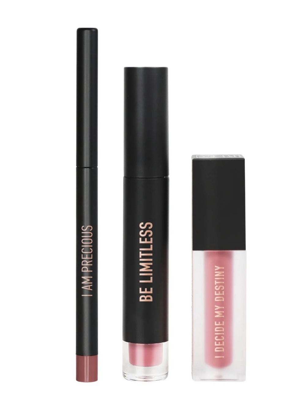 Real her lip kit- Matte Lipstick, Liquid Lip gloss & Lip Liner